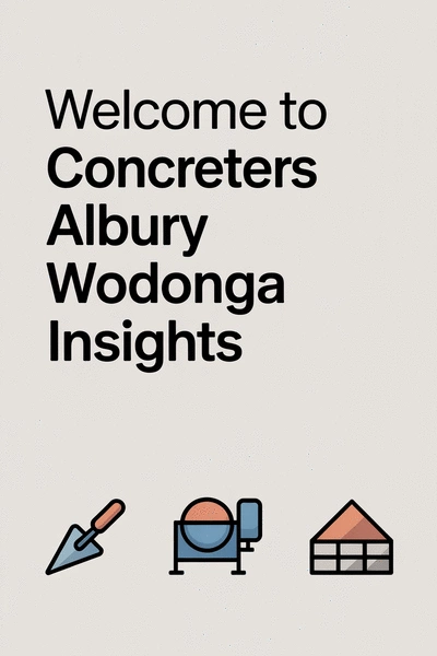 Concreters Albury Wodonga Insights